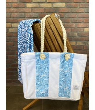 Plaj Çantası Turkuaz