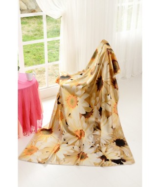 Dijital Baskılı Polar Tv Battaniyesi İlkbahar