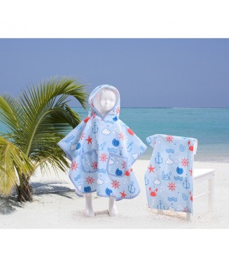 Çocuk Havlu Panço Yengeç